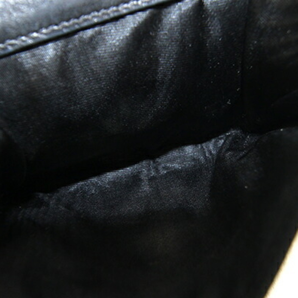 CHANEL Authentic Black Caviar Leather Logo Wallet - Picture 10 of 10